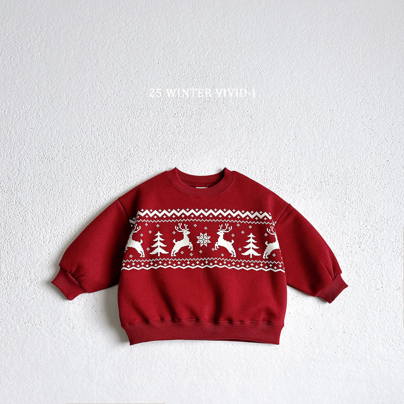 Vivid I - Korean Children Fashion - #childofig - Winter Nordic Sweatshirt - 4