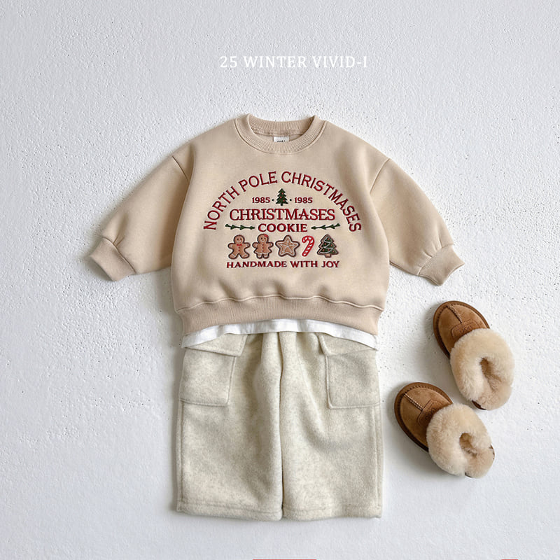 Vivid I - Korean Children Fashion - #childrensboutique - Christmas Cookie Sweatshirt - 11
