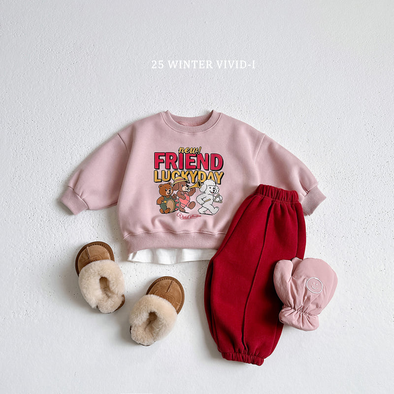 Vivid I - Korean Children Fashion - #childrensboutique - Pintuck Fleece Jogger Pants - 9