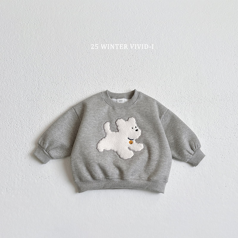 Vivid I - Korean Children Fashion - #childofig - Boucle Pet Sweatshirt - 4