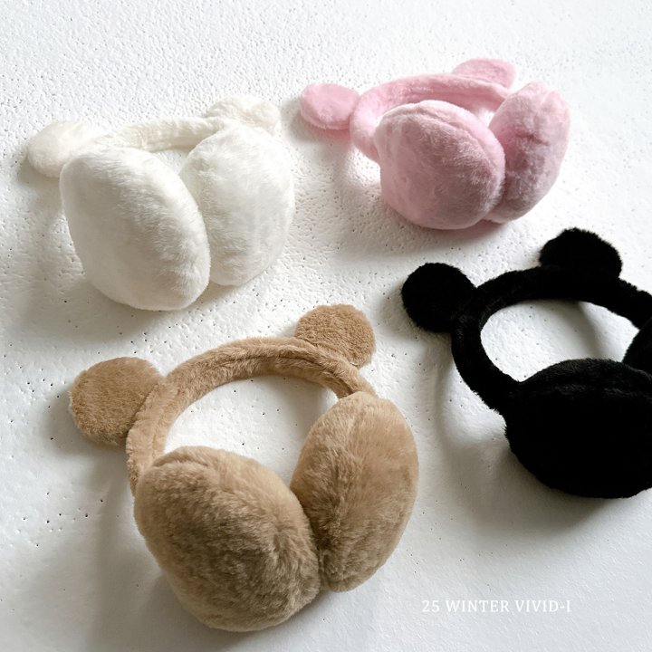 Vivid I - Korean Children Fashion - #childrensboutique - Teddy Bear Earmuffs - 12