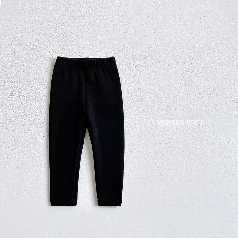 Vivid I - Korean Children Fashion - #childrensboutique - Warm Fleece Leggings - 6
