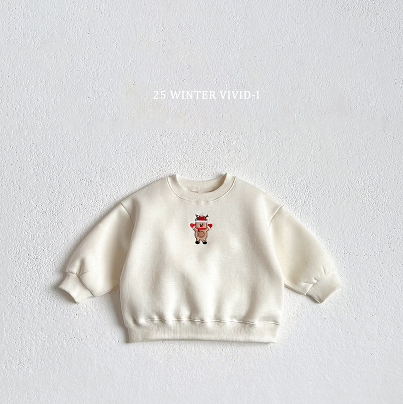 Vivid I - Korean Children Fashion - #childofig - Santa Rudolph Tree Sweatshirt - 4