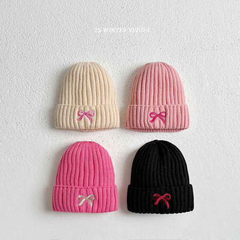 Vivid I - Korean Children Fashion - #childrensboutique - Ribbon Beanie