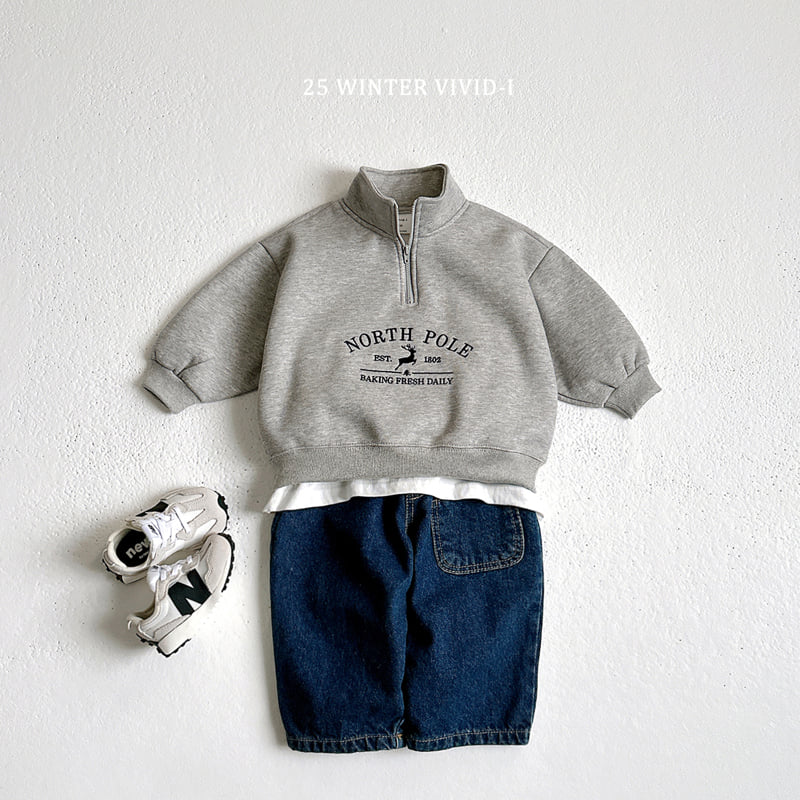 Vivid I - Korean Children Fashion - #childrensboutique - Winter Anorak Sweatshirt - 10