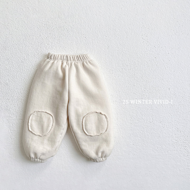 Vivid I - Korean Children Fashion - #designkidswear - Double Fleece Jogger Pants - 3