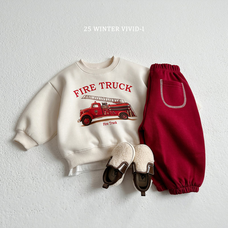 Vivid I - Korean Children Fashion - #designkidswear - Classic Car Sweatshirt - 7