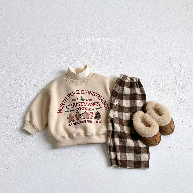 Vivid I - Korean Children Fashion - #designkidswear - Christmas Cookie Sweatshirt - 12