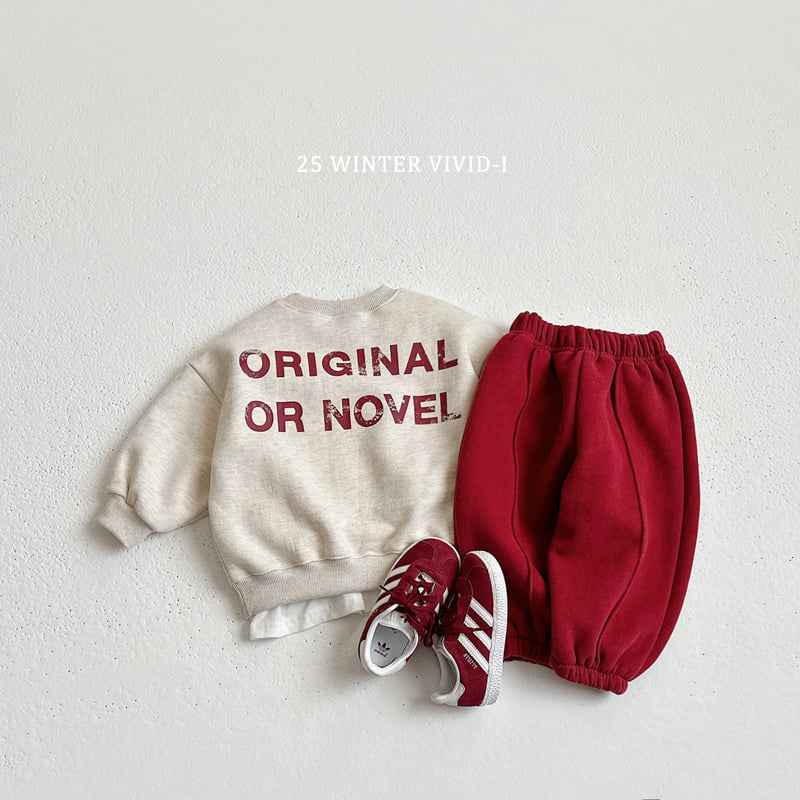Vivid I - Korean Children Fashion - #designkidswear - Pintuck Fleece Jogger Pants - 10