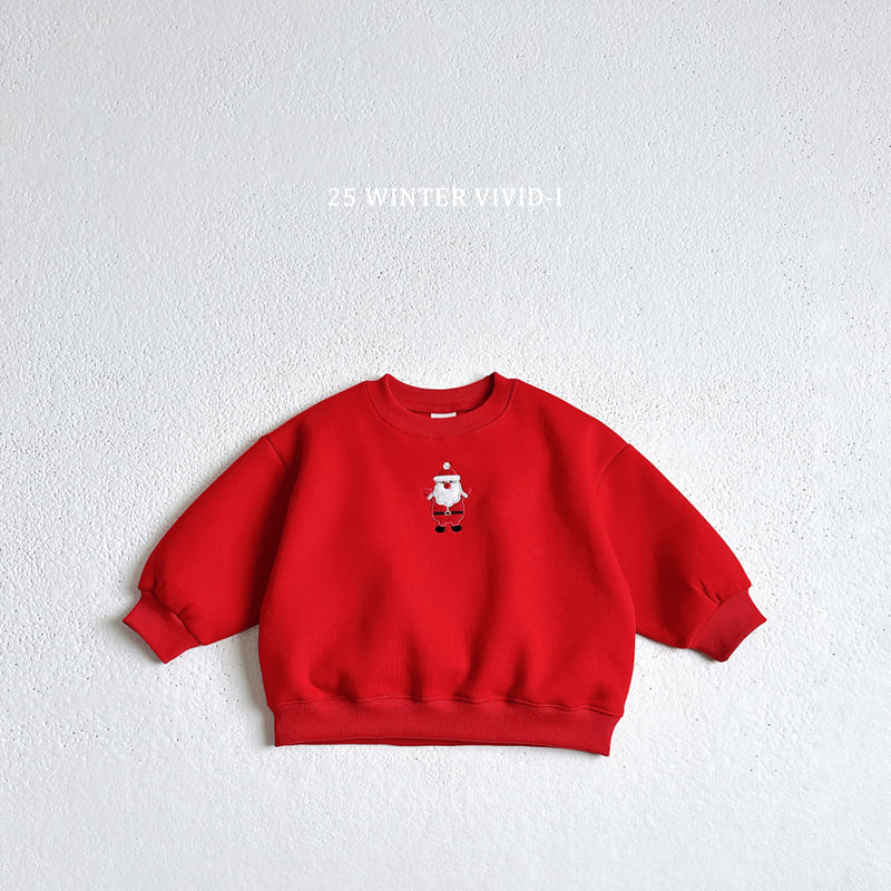 Vivid I - Korean Children Fashion - #designkidswear - Santa Rudolph Tree Sweatshirt - 5