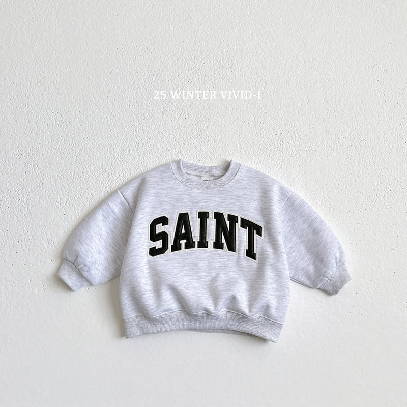 Vivid I - Korean Children Fashion - #designkidswear - Saint Sweatshirt - 5