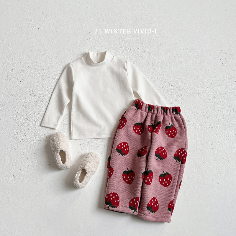 Vivid I - Korean Children Fashion - #discoveringself - Knit Pattern Pants - 7