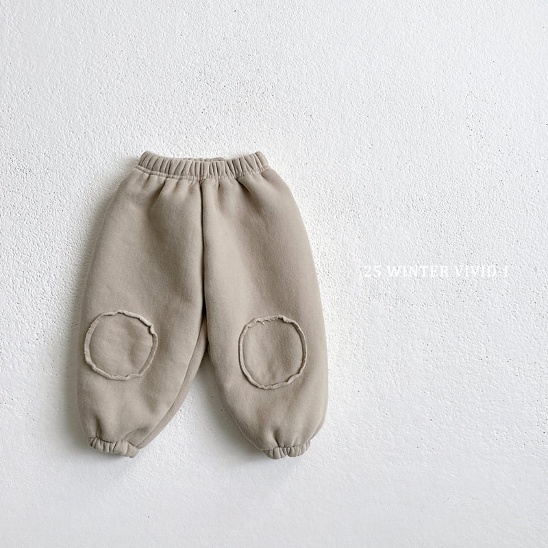 Vivid I - Korean Children Fashion - #designkidswear - Double Fleece Jogger Pants - 4