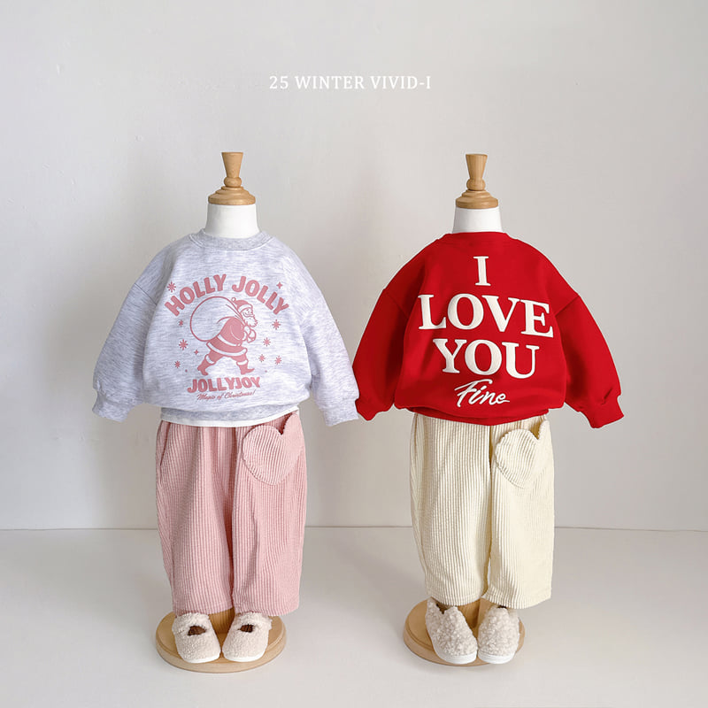 Vivid I - Korean Children Fashion - #discoveringself - Heart Pocket Corduroy Pants - 12