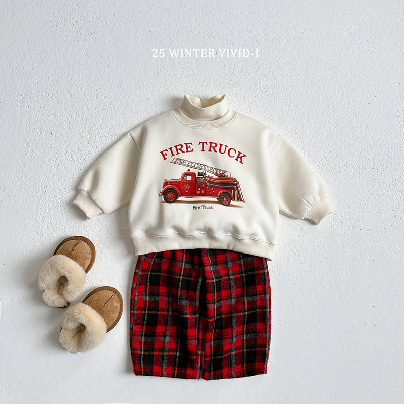 Vivid I - Korean Children Fashion - #discoveringself - Classic Car Sweatshirt - 8