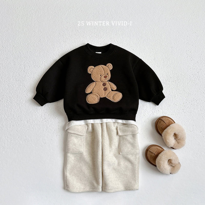 Vivid I - Korean Children Fashion - #discoveringself - Fleece Cargo Pants - 7