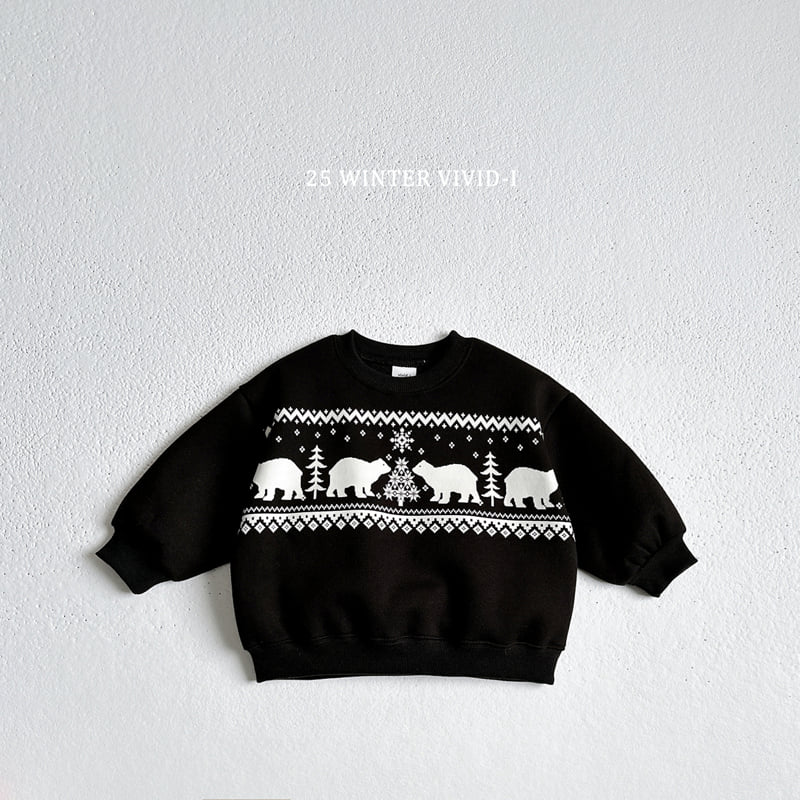 Vivid I - Korean Children Fashion - #discoveringself - Winter Nordic Sweatshirt - 6