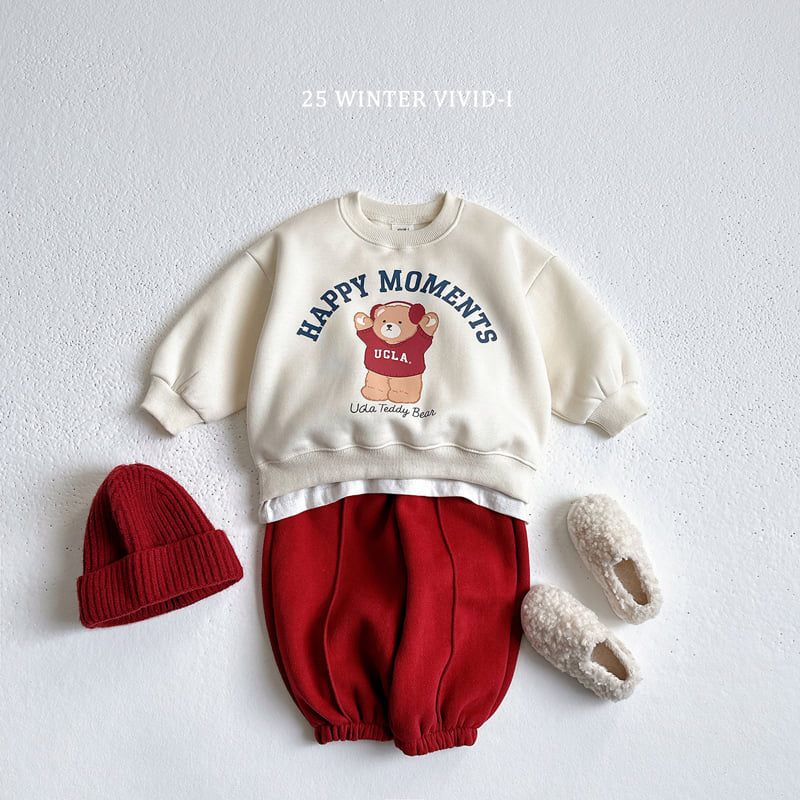 Vivid I - Korean Children Fashion - #discoveringself - Pintuck Fleece Jogger Pants - 11