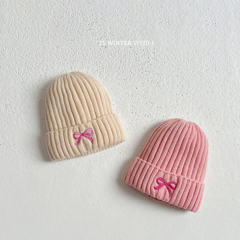 Vivid I - Korean Children Fashion - #discoveringself - Ribbon Beanie - 3
