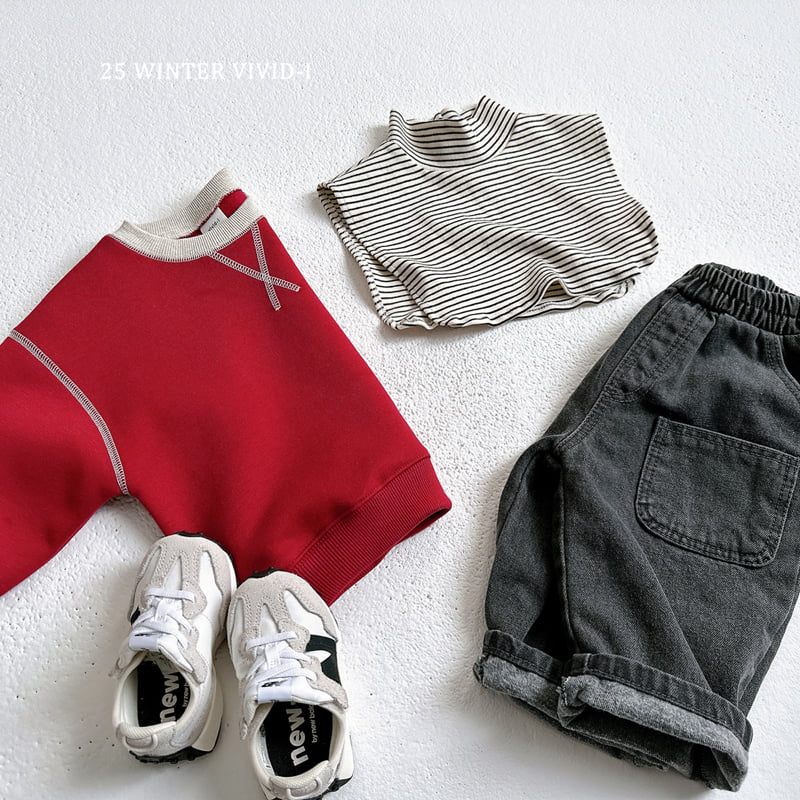 Vivid I - Korean Children Fashion - #discoveringself - 25 Fake Turtleneck - 11