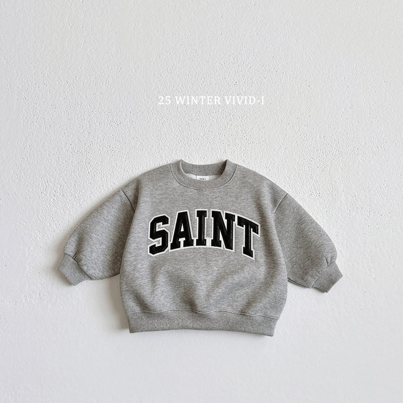 Vivid I - Korean Children Fashion - #discoveringself - Saint Sweatshirt - 6