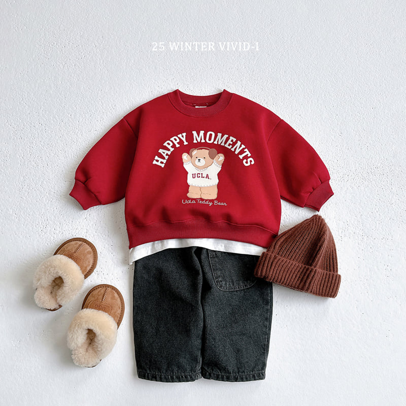 Vivid I - Korean Children Fashion - #discoveringself - Ear Muff Bear Set - 9