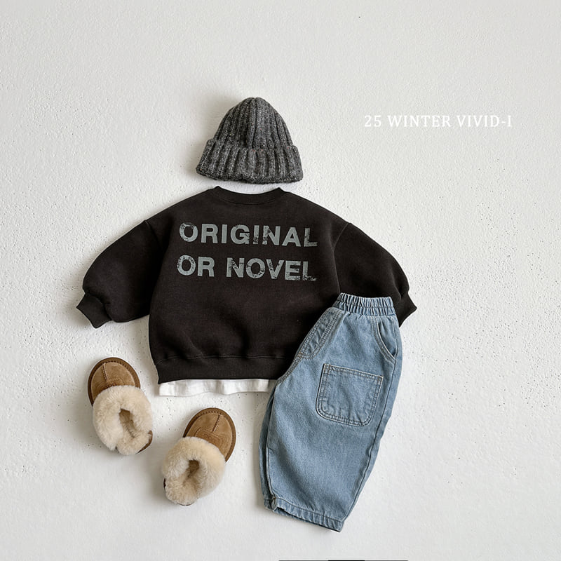 Vivid I - Korean Children Fashion - #discoveringself - Fleece Pocket Jeans - 8