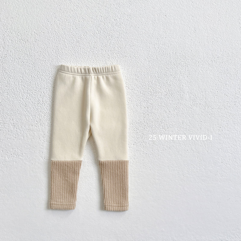 Vivid I - Korean Children Fashion - #discoveringself - Knit Warmer Leggings - 4
