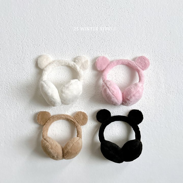 Vivid I - Korean Children Fashion - #fashionkids - Teddy Bear Earmuffs