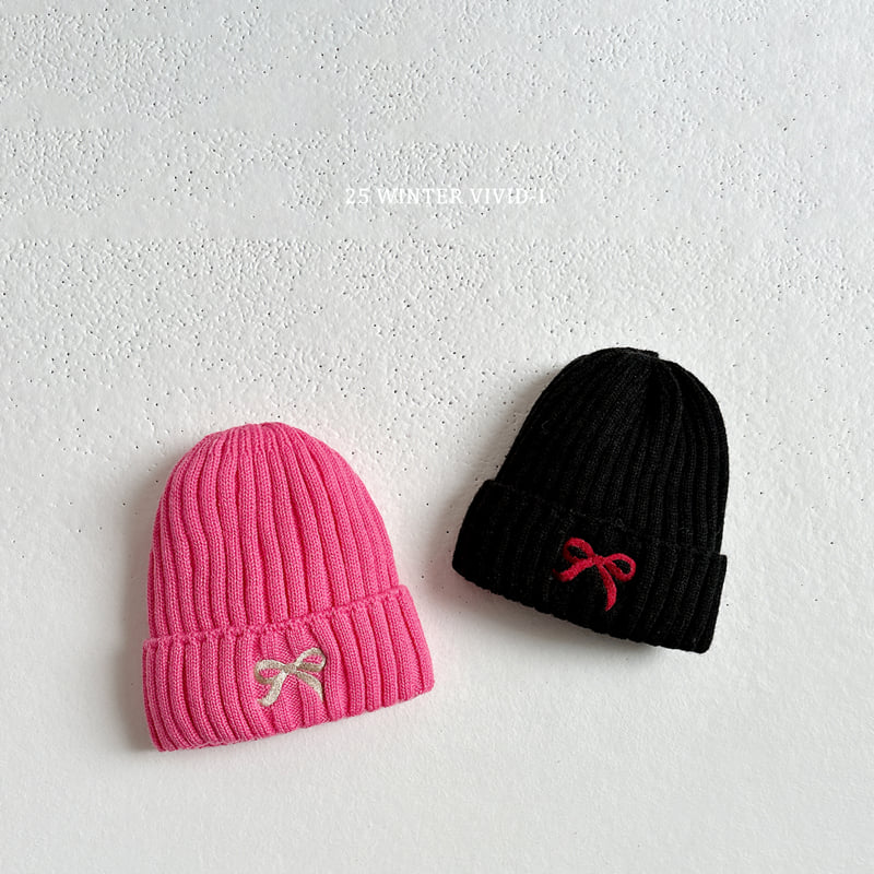 Vivid I - Korean Children Fashion - #discoveringself - Ribbon Beanie - 4