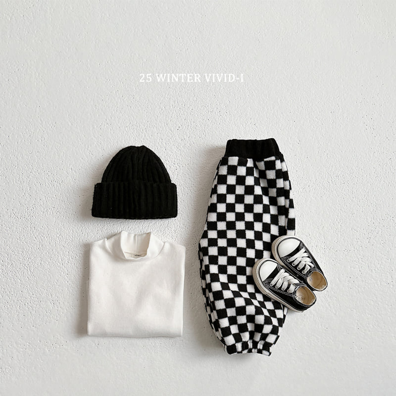 Vivid I - Korean Children Fashion - #fashionkids - Vivid Winter Turtleneck Tee - 8