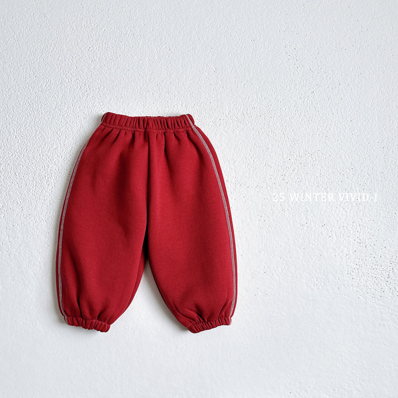 Vivid I - Korean Children Fashion - #fashionkids - Pocket Jogger Pants - 5