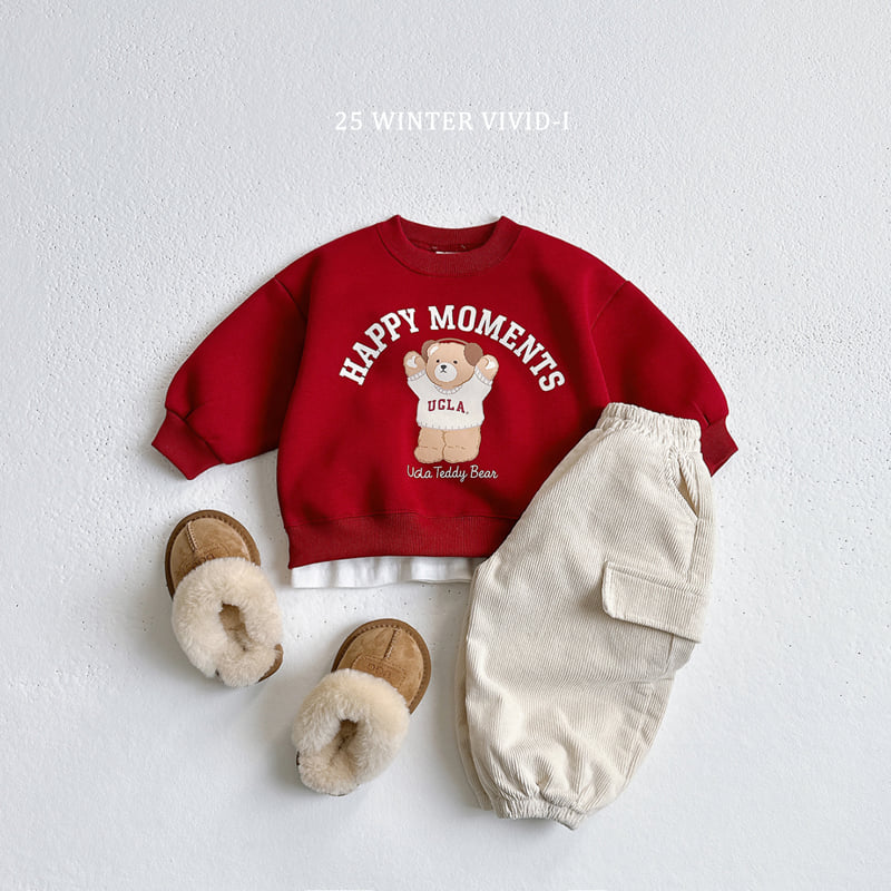 Vivid I - Korean Children Fashion - #fashionkids - Ear Muff Bear Set - 10