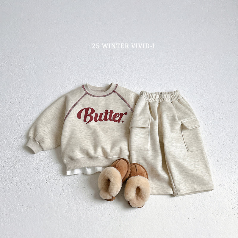 Vivid I - Korean Children Fashion - #kidsshorts - Butter Sweatshirt - 7