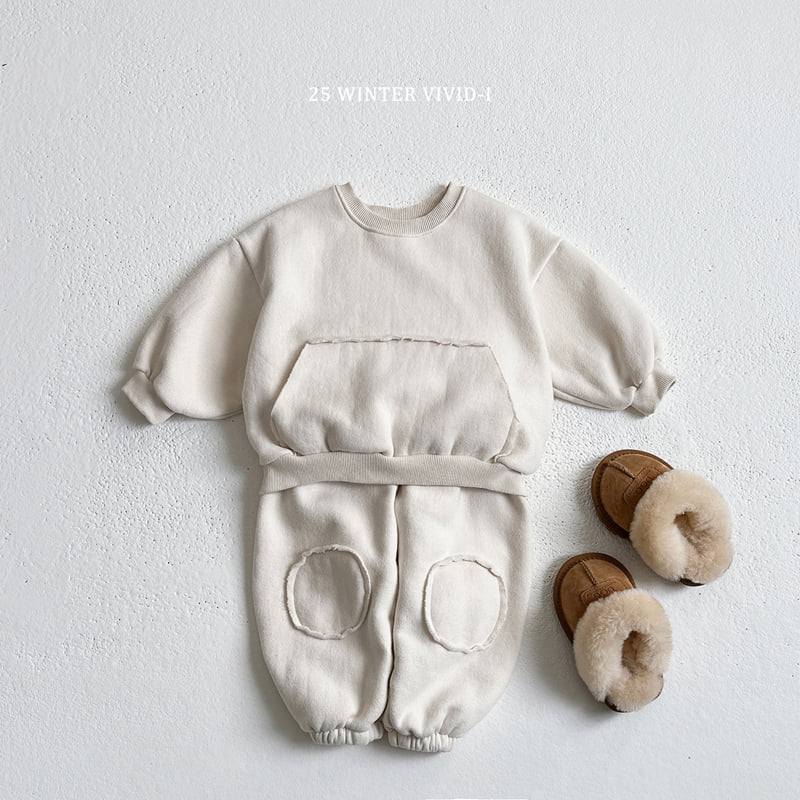 Vivid I - Korean Children Fashion - #kidsshorts - Double Fleece Jogger Pants - 6