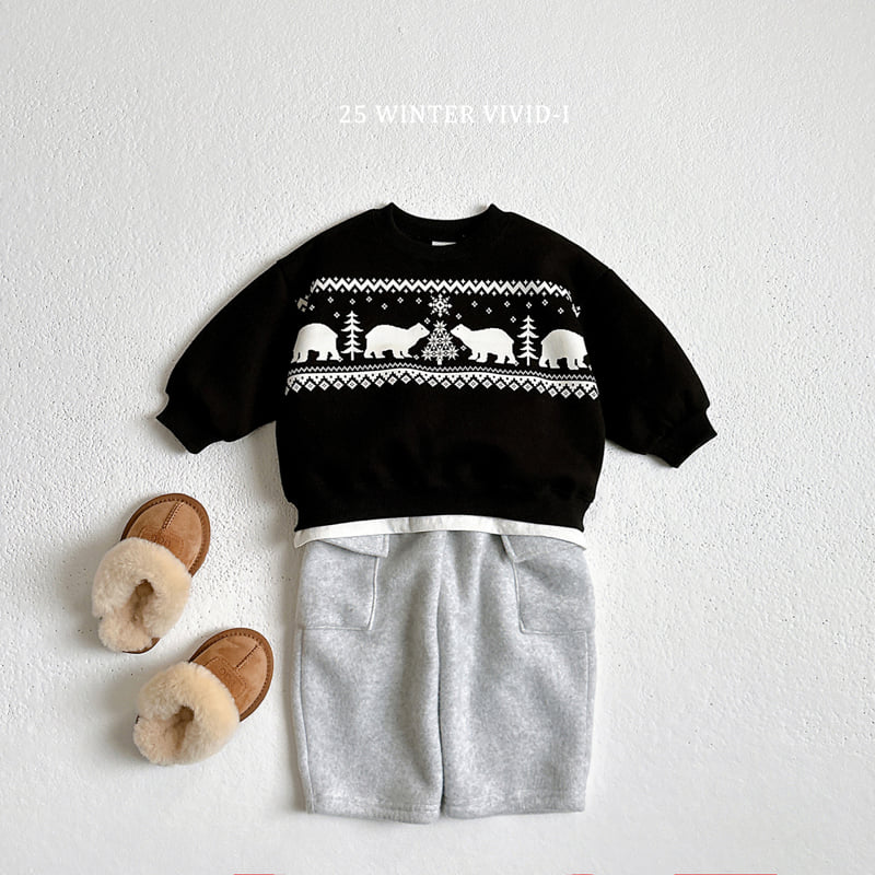 Vivid I - Korean Children Fashion - #kidsshorts - Fleece Cargo Pants - 9