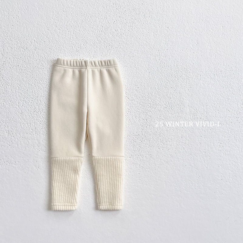 Vivid I - Korean Children Fashion - #kidsshorts - Knit Warmer Leggings - 5