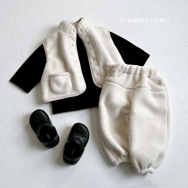 Vivid I - Korean Children Fashion - #kidsshorts - Layered Tee - 11