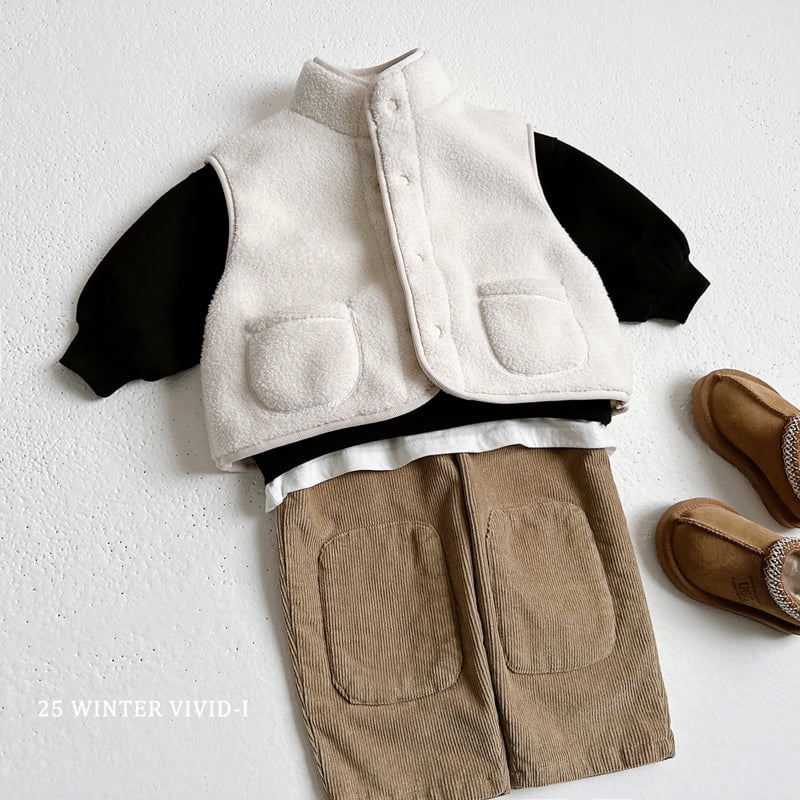 Vivid I - Korean Children Fashion - #kidsshorts - Saint Sweatshirt - 8