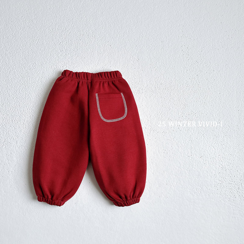 Vivid I - Korean Children Fashion - #kidsshorts - Pocket Jogger Pants - 6