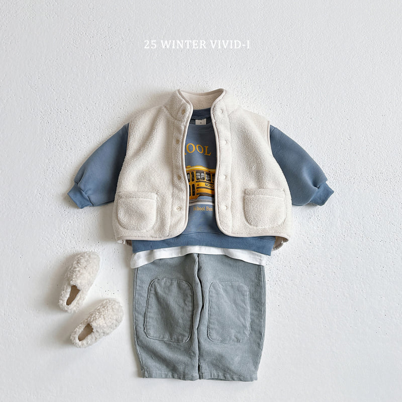 Vivid I - Korean Children Fashion - #kidsstore - Classic Car Sweatshirt - 11