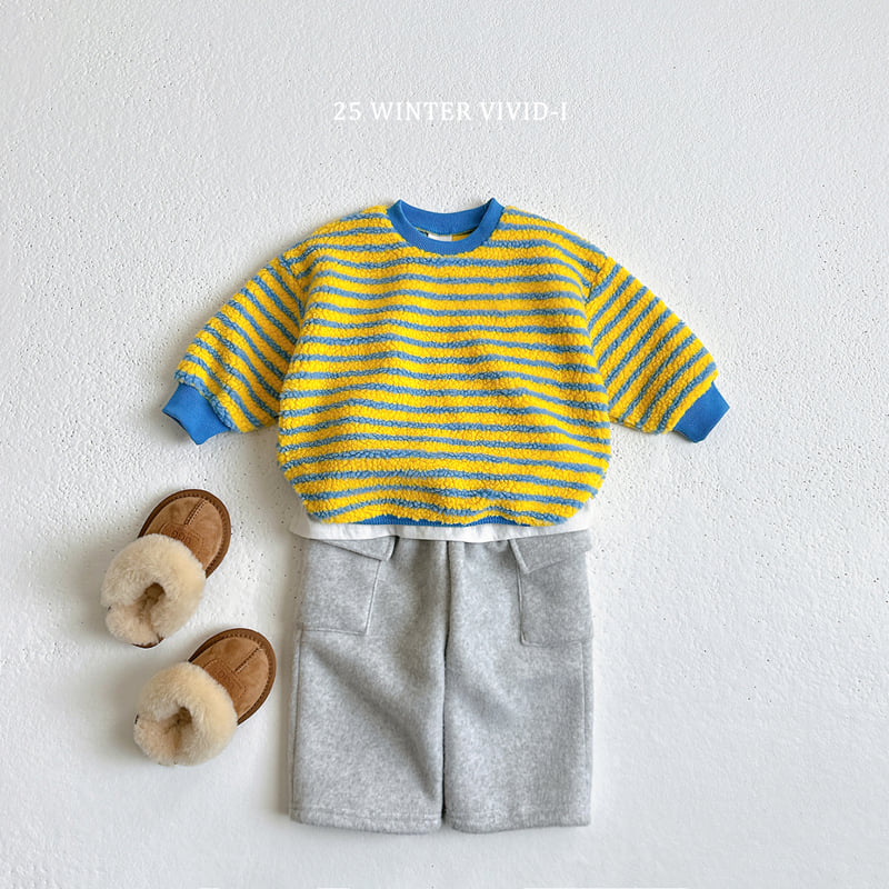 Vivid I - Korean Children Fashion - #kidsstore - Fleece Cargo Pants - 10