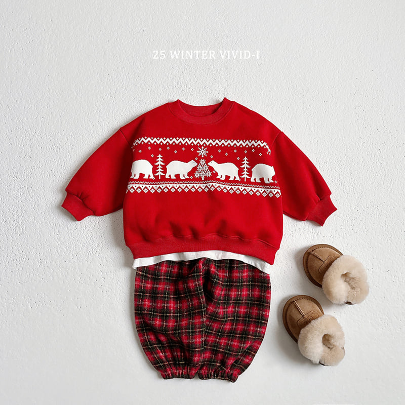 Vivid I - Korean Children Fashion - #kidsstore - Winter Nordic Sweatshirt - 9