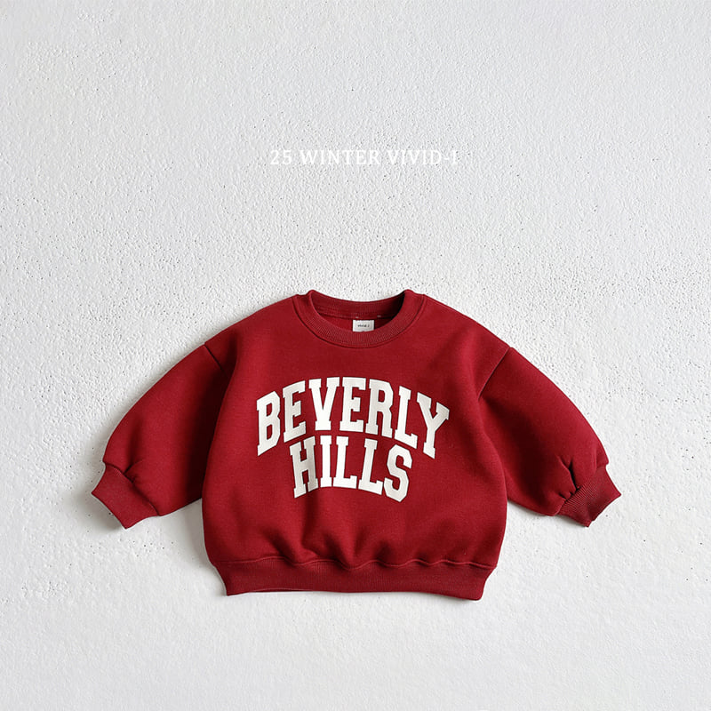 Vivid I - Korean Children Fashion - #kidsshorts - Beverly Hills Sweatshirt - 4