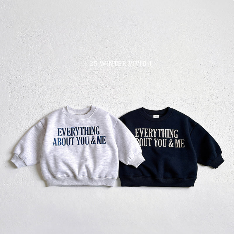 Vivid I - Korean Children Fashion - #kidsstore - You Me Sweatshirt