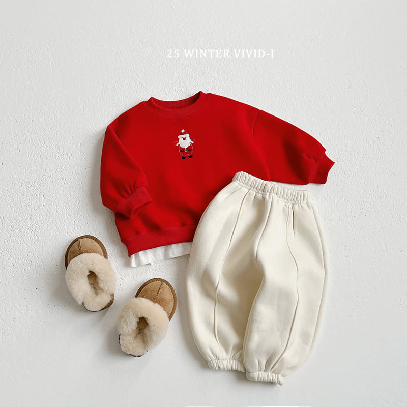 Vivid I - Korean Children Fashion - #kidsstore - Santa Rudolph Tree Sweatshirt - 9