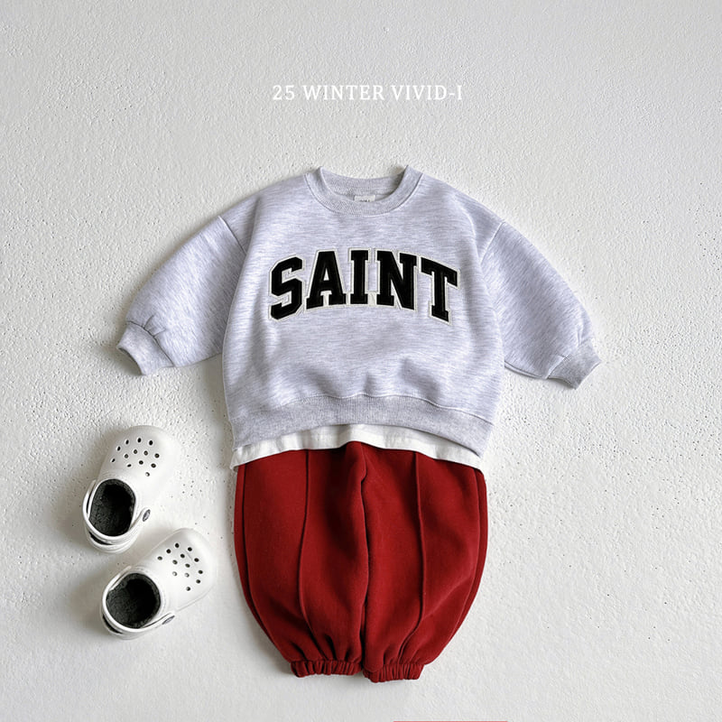 Vivid I - Korean Children Fashion - #kidsstore - Saint Sweatshirt - 9