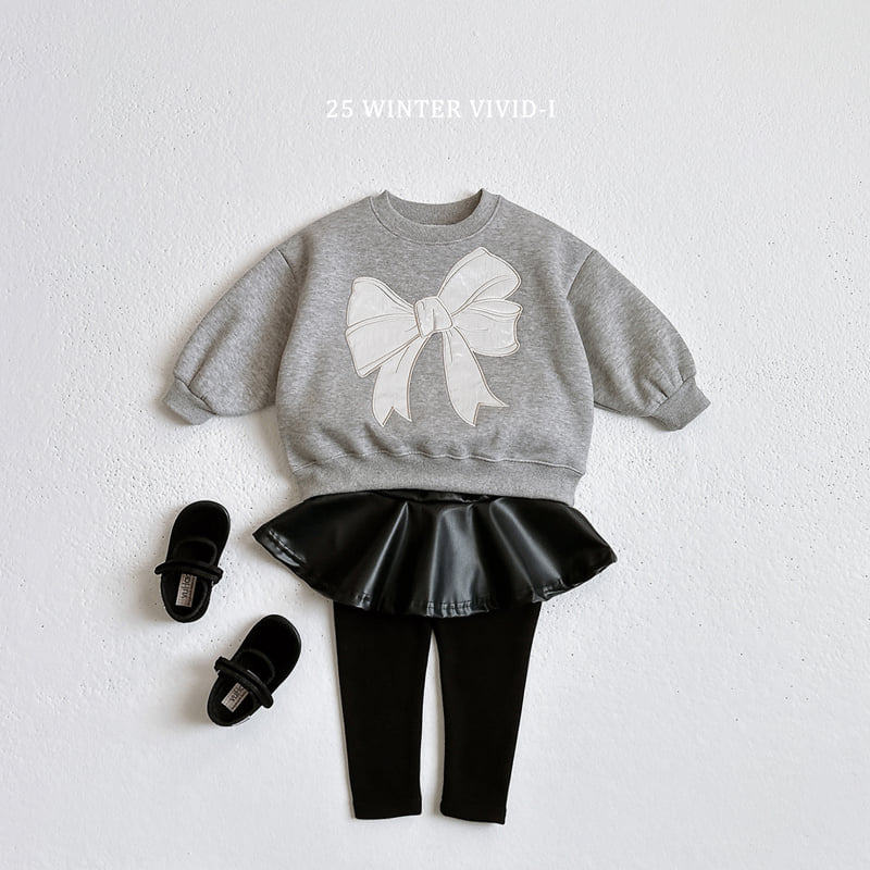 Vivid I - Korean Children Fashion - #kidsstore - Glossy Skirt Leggings - 8