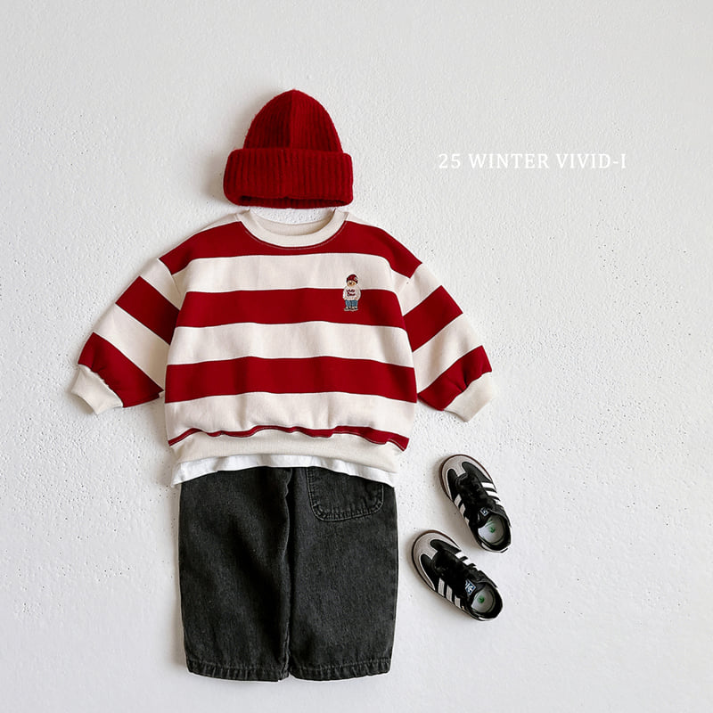Vivid I - Korean Children Fashion - #kidsstore - Fleece Pocket Jeans - 11