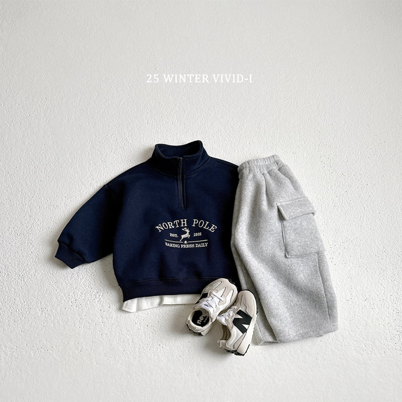 Vivid I - Korean Children Fashion - #kidzfashiontrend - Fleece Cargo Pants - 11